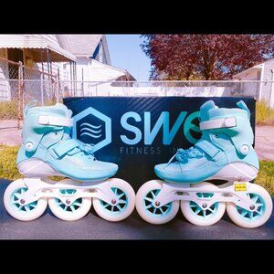 Powerslide Swell inline Skates AQUA (7.5 Women's)
